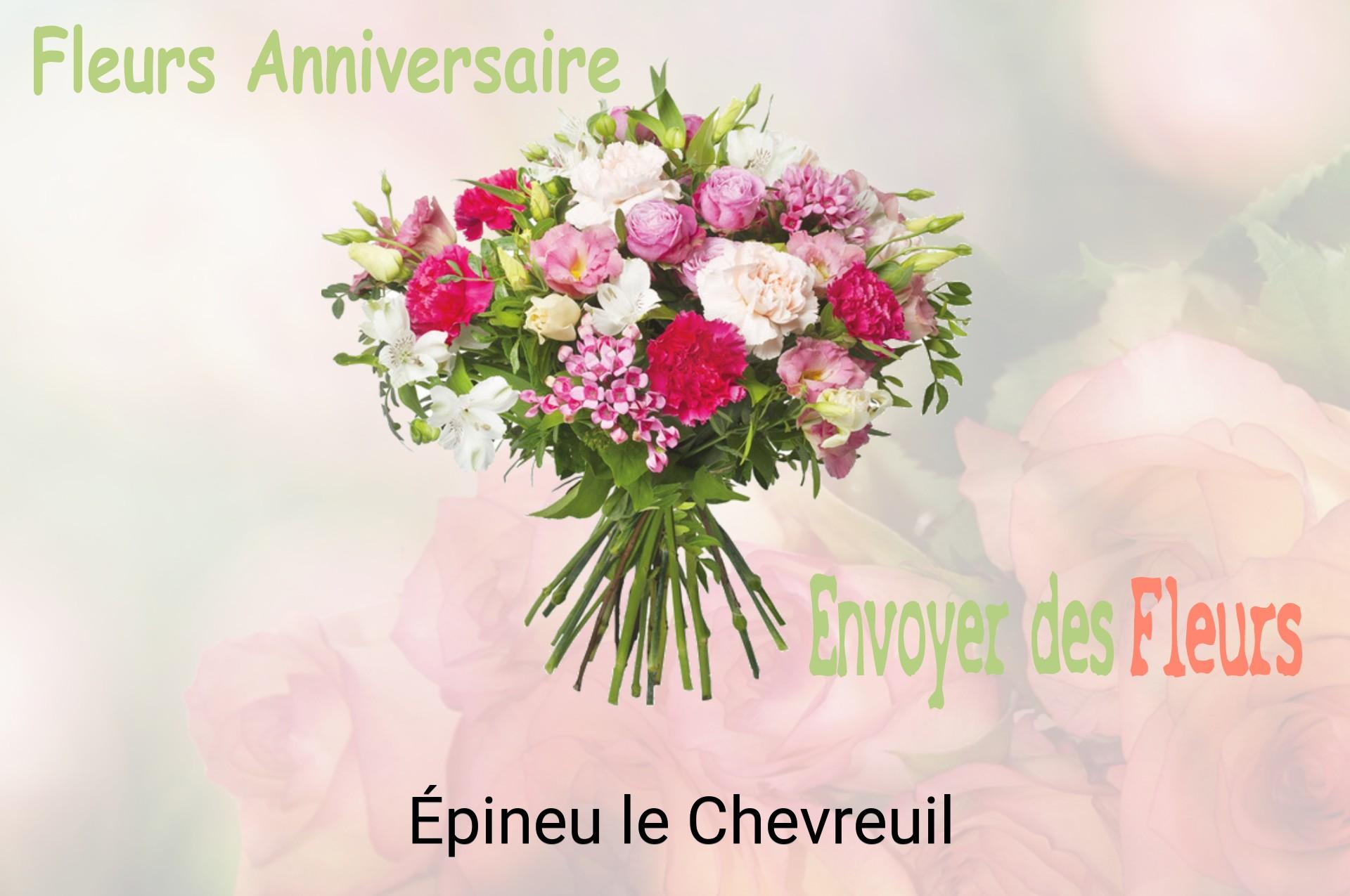 Bouquet de fleurs d’anniversaire livré à Épineu-le-Chevreuil