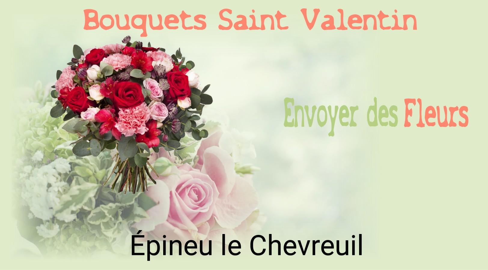 Roses de Saint-Valentin livrées à Épineu-le-Chevreuil